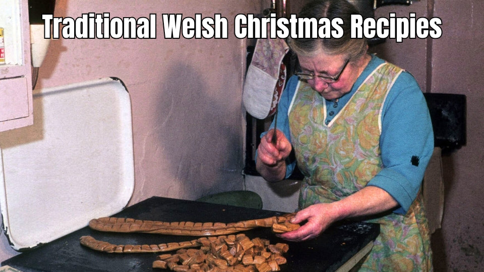 Article cover for traditional Welsh Christmas food and recipes.