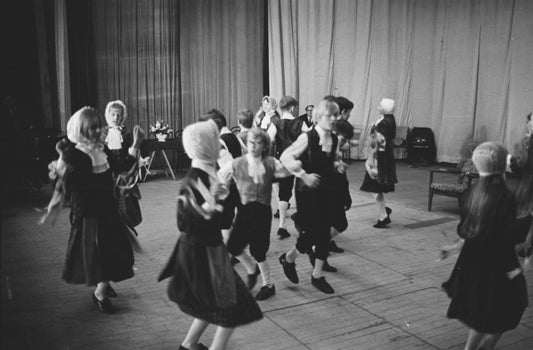 Performers at the Welsh Cerdd Dant Festival in Rhyl in 1971