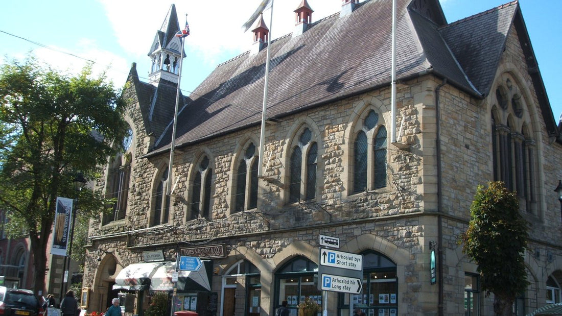 Llangollen Town Hall, a principal venue for Llangollen Fringe Festival
