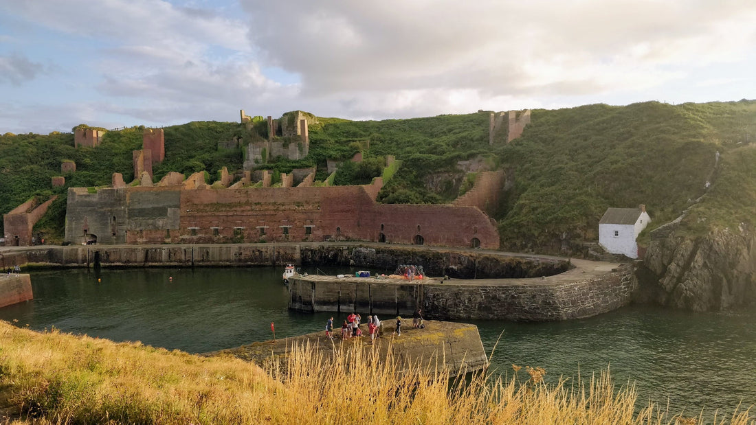 Porthgain harbour on the north Pembrokeshire coast