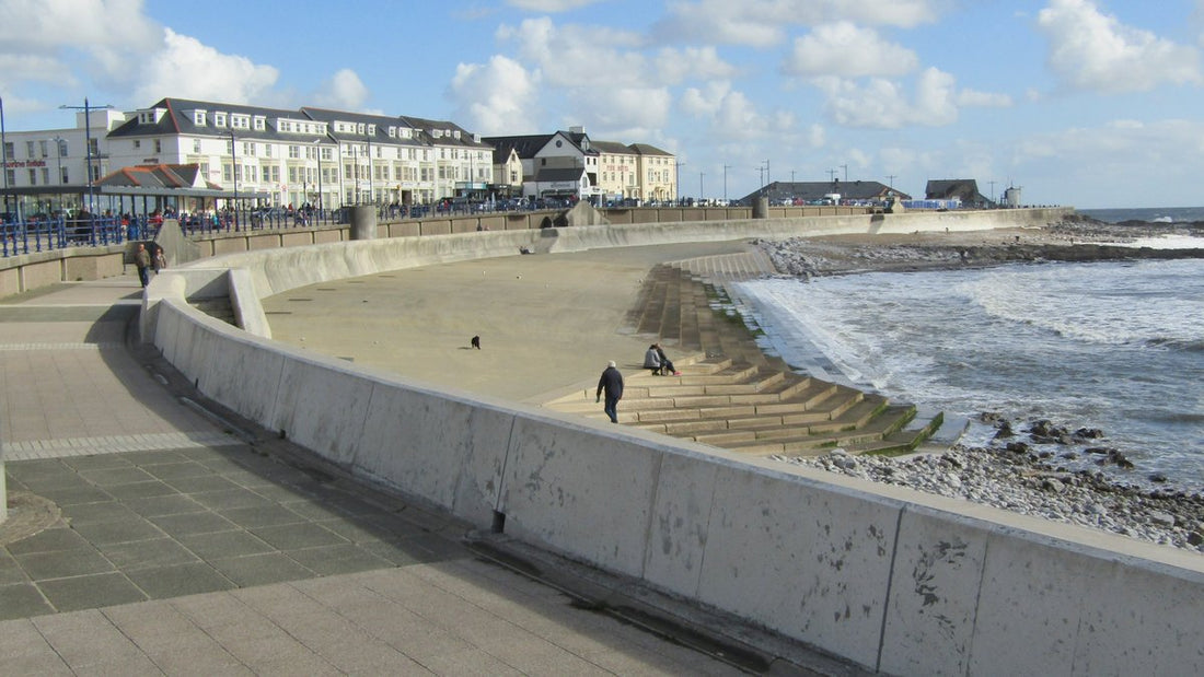 Porthcawl seafront, where the Porthcawl Elvis Festival takes over the town each September
